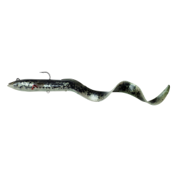 Nălucă Savage Gear 4D Real EEL, Black Green Pearl PHP, 20cm/38g