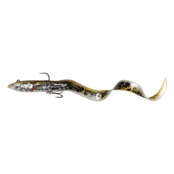 Nălucă Savage Gear 4D Real EEL, Olive Pearl PHP, 20cm/38g