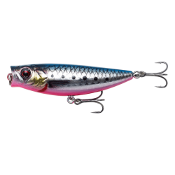 Vobler Savage Gear 3D Minnow Popwalker, Pink Belly Sardine PHP, 8cm/11g