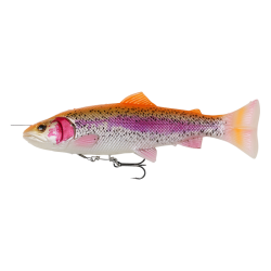 Shad Savage Gear 4D Line Thru Pulse Tail Trout, Albino Trout, 16cm/51g
