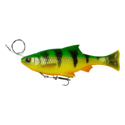 Shad Savage Gear 4D Line Thru Pulse Tail Roach, Firetiger, 18cm/90g