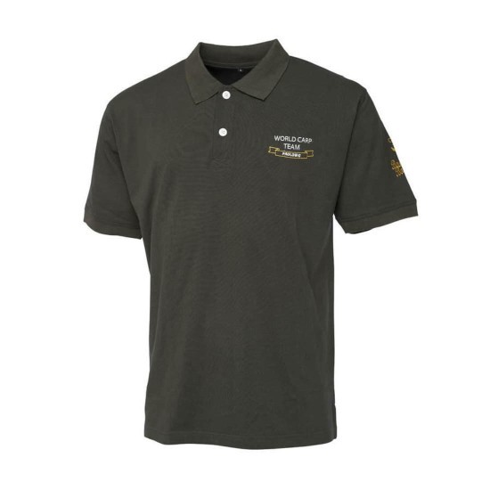 Tricou Polo Prologic World Team, Verde, Medium