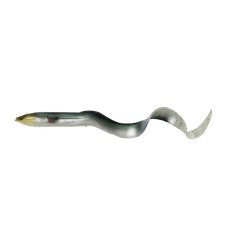 Shad Savage Gear 3D Real EEL, Green Silver, 15cm/12g, 3buc/plic