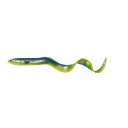 Shad Savage Gear 3D Real EEL, Green Yellow Glitter, 15cm/12g, 3buc/plic