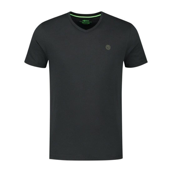 Tricou Korda V Neck, 3X-Large, Black Tricou Korda V Neck, 3X-Large, Black