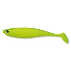 Shad Cormoran Action Fin, UV Lime, 10cm/7g, 2buc/plic