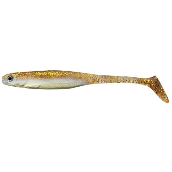 Shad Cormoran Crazy Fin, Golden Seed, 10cm/6g, 2buc/plic