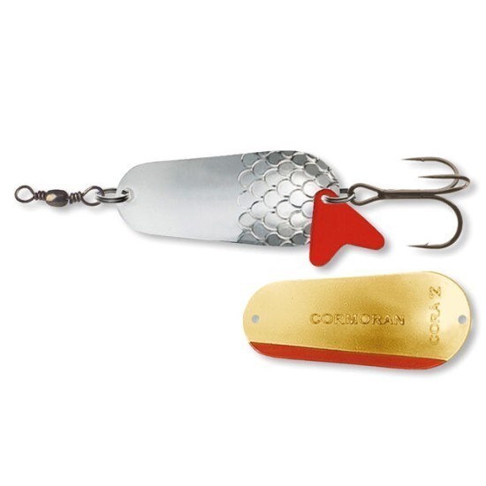 Linguriță oscilantă Cormoran Cora Z, Silver/Gold, 5cm/16g Linguriță oscilantă Cormoran Cora Z, Silver/Gold, 5cm/16g