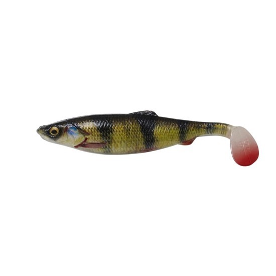 Shad Savage Gear 4D LB Herring, Perch, 11cm/9g, 4buc/plic Shad Savage Gear 4D LB Herring, Perch, 11cm/9g, 4buc/plic