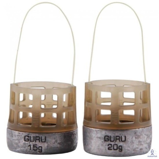 Coșuleț Feeder lestat Guru X-Change Slim-Line, Mini, 15g+20g, 2buc/blister Coșuleț Feeder lestat Guru X-Change Slim-Line, Mini, 15g+20g, 2buc/blister