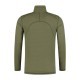 Bluză Korda Kool Quick Dry Long Sleeve Zip Neck, Olive, Medium