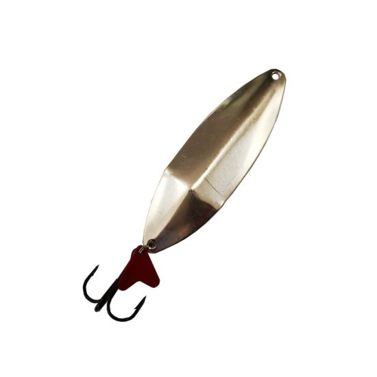 Linguriță oscilantă Mișu Facette 4, Argintată, 17g