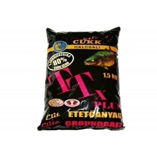 Nadă Groundbait Cukk TTX Plus, Miere/Usturoi/Căpșuni, 1.5kg