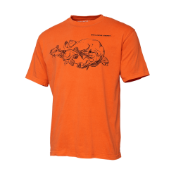 Tricou Savage Gear Cannibal Ink, Orange, Large