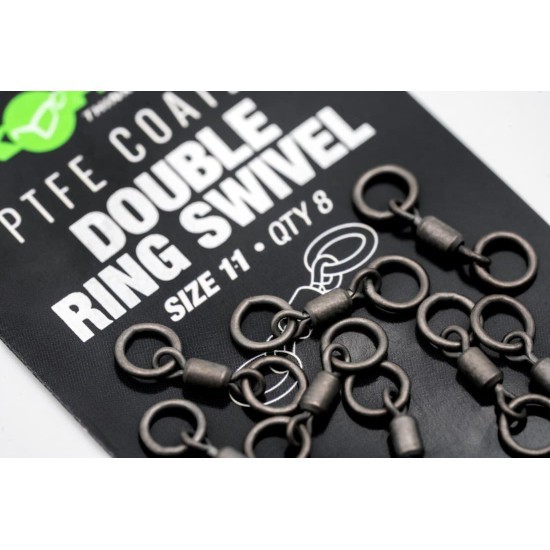Vârtej Korda PTFE Double Ring, Nr.11, 8buc/plic Vârtej Korda PTFE Double Ring, Nr.11, 8buc/plic