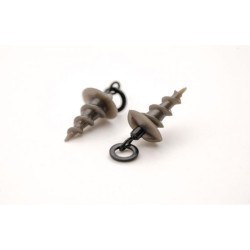 Vârtej cu șurub Korda Micro Ring Bait, Medium, 5buc/plic