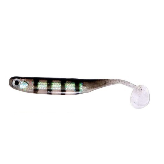 Shad Nomura Mini Real Pulse, Tiger Back, 5cm/0.7g, 5buc/plic Shad Nomura Mini Real Pulse, Tiger Back, 5cm/0.7g, 5buc/plic