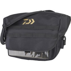 Geantă de umăr + 1 cutie Daiwa Street, Black/Gold, 35x38x12cm