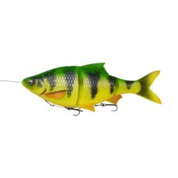 Swimbait Savage Gear 4D Line Thru Roach SS, Firetiger, 18cm/80g