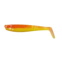 Shad Ron Thompson Paddle Tail, UV Orange Yellow, 8cm/3.5g, 4buc/plic