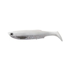 Shad Savage Gear LB 3D Bleak Paddle Tail, White Silver, 10cm/8g, 4buc/plic