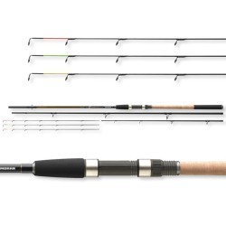 Lansetă Cormoran GF Feeder Pro, 3.90m/50-150g/3+3buc
