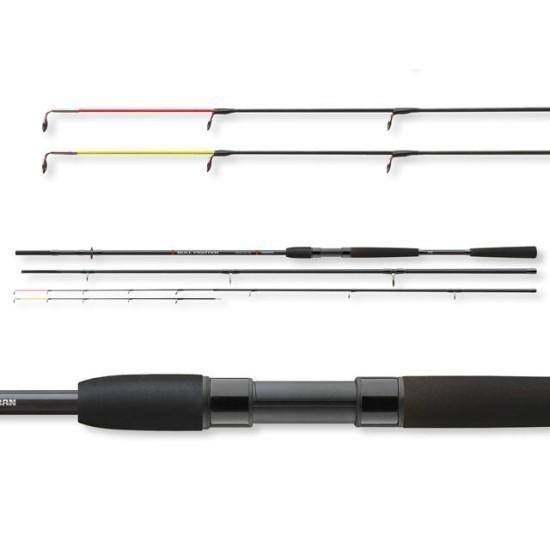 Lansetă feeder Cormoran Bull Fighter U-Power, 3.90m/80-230g, 3+2buc