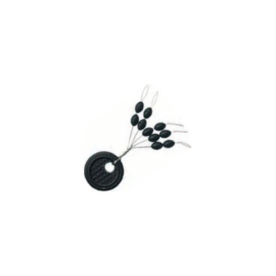 Opritor oval din silicon Sensas, Small, 10buc/plic
