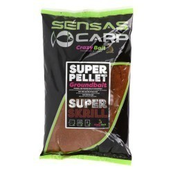 Nadă Groundbait Sensas Super Pellet, Super Krill, 1kg
