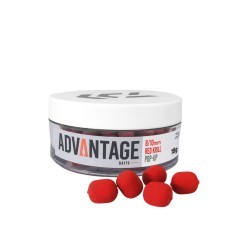 Pop-up Daiwa Advantage Baits, 8/10mm, Red Krill, 18g/cutie
