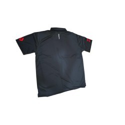 Tricou polo Daiwa, Negru, Large