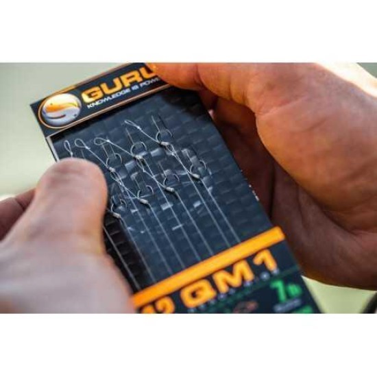 Montură Guru Standard Hair QM1 Rigs, Nr.12, 0.22mm/10cm, 8buc/plic