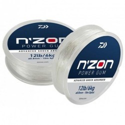 Fir elastic Daiwa N'Zon Power Gum, 0.60mm/4kg/10m
