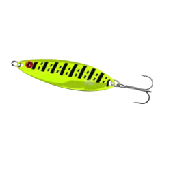 Linguriță oscilantă Cormoran Cora X, Black Chartreuse, 7.5cm/18g