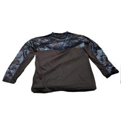 Bluză Daiwa D-Vec, Aqua Blue/Black, Large