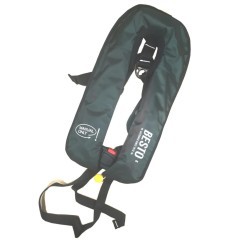 Vestă de salvare manuală Allroundmarin Besto Life Jacket, Verde, 40Kg+, 275N  ﻿