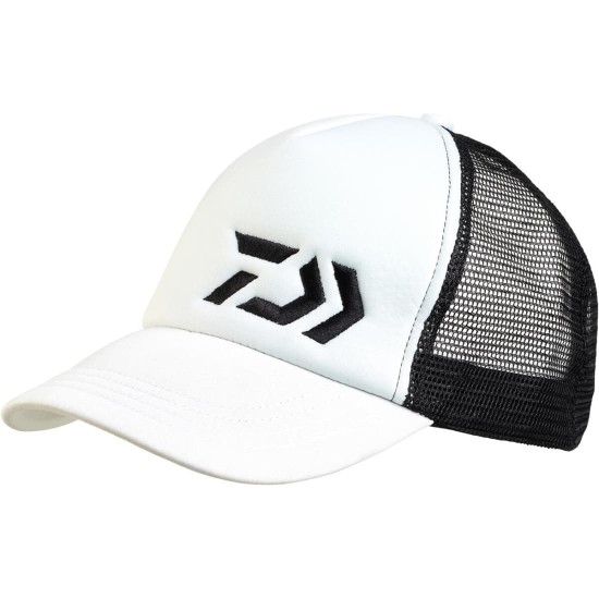 Șapcă Daiwa Matelasse Mesh, Black/White