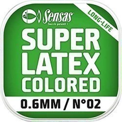 Fir elastic Sensas Super Latex 700%, Blue, 2.10mm/6m
