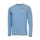 Bluză Savage Gear Aqua UV Long Sleeve Tee Bonnie, Blue, Medium Bluză Savage Gear Aqua UV Long Sleeve Tee Bonnie, Blue, Medium