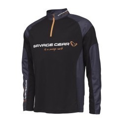 Bluză Savage Gear Tournament Gear, Black Ink, Small