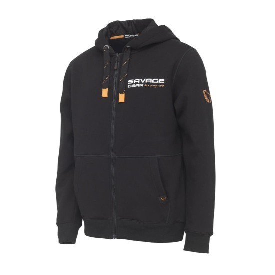 Hanorac Savage Gear Urban Zip, Black Ink, X-Large Hanorac Savage Gear Urban Zip, Black Ink, X-Large