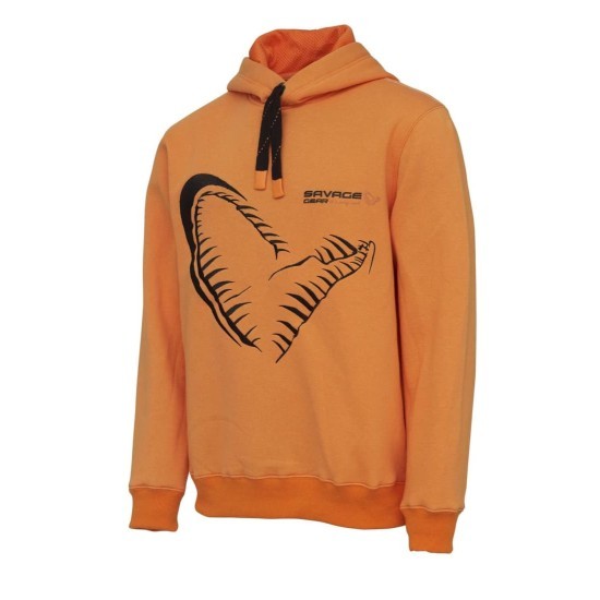 Hanorac Savage Gear Mega Jaw, Sun Orange, Large Hanorac Savage Gear Mega Jaw, Sun Orange, Large