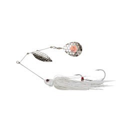 Spinnerbait Savage Gear Da' Bush, White Silver, 14cm/21g
