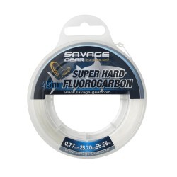 Fir fluorocarbon Savage Gear Super Hard, 0.77mm/25.7kg/50m