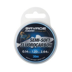 Fir fluorocarbon Savage Gear Semi-Soft Lrf, 0.14mm/1.2kg/30m