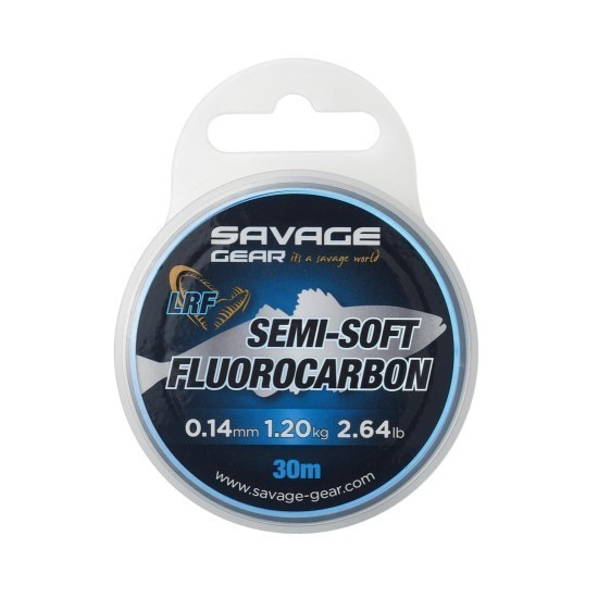 Fir fluorocarbon Savage Gear Semi-Soft Lrf, 0.14mm/1.2kg/30m
