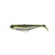 Shad Savage Gear Minnow Weedless Soft Baits Sinking, Green Silver, 10cm, 16g, 2+1buc/blister