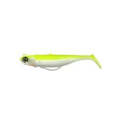 Shad Savage Gear Minnow Weedless Soft Baits Sinking, Lemon Back, 10cm, 16g, 2+1buc/blister