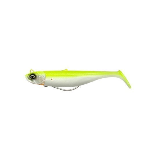 Shad Savage Gear Minnow Weedless Soft Baits Sinking, Lemon Back, 10cm, 16g, 2+1buc/blister