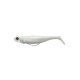 Shad Savage Gear Minnow Weedless Soft Baits Sinking, White Pearl Silver, 12.5cm, 28g, 2+1buc/blister